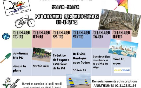 programme ados septembre 2020